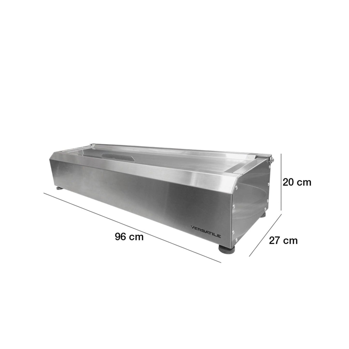 Salsera 6 Estaciones de Sobremesa 960-IN3#Gris plata