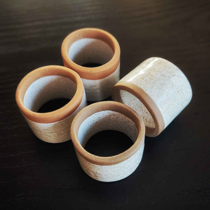 Set 4 Porta Servilletas3#Crudo