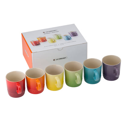 Set 6 Tazas Arcoíris1#Multicolor