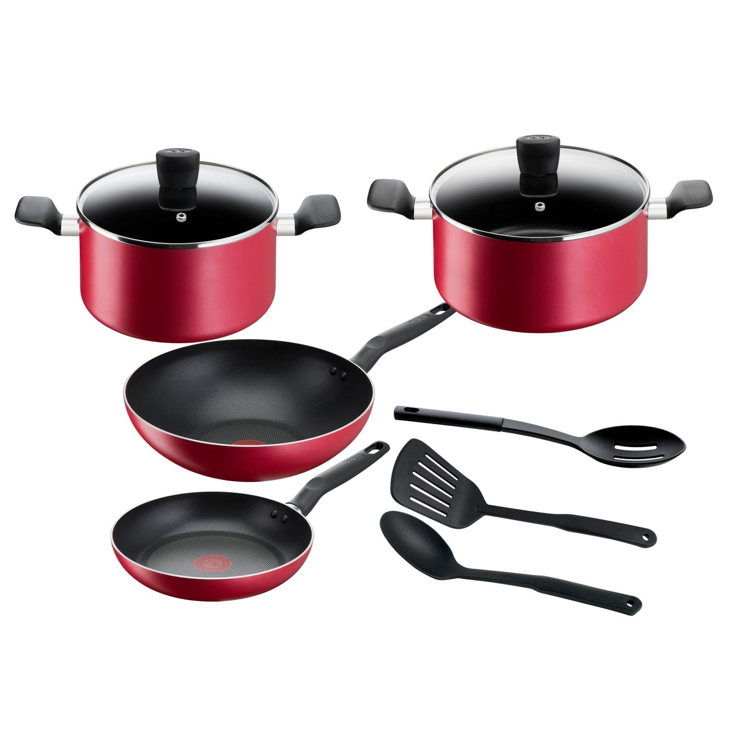 Set 9 Piezas Super Cook1#Rojo