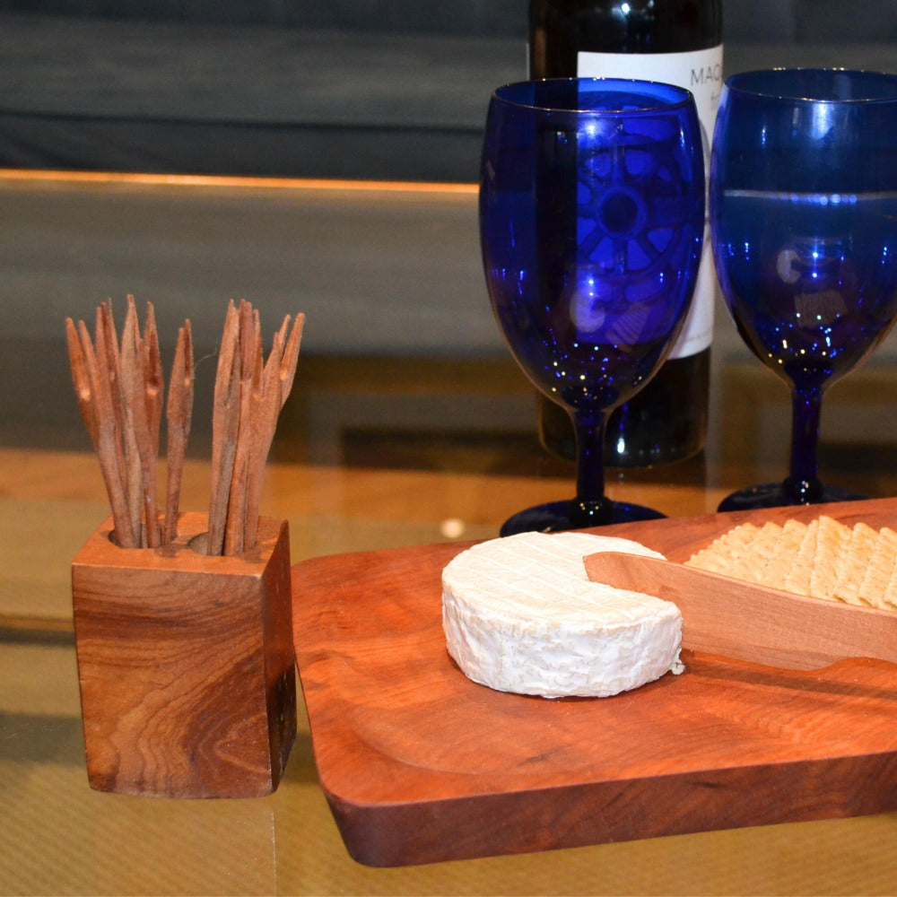 Set 12 Pinchos Madera Nativa2#Café