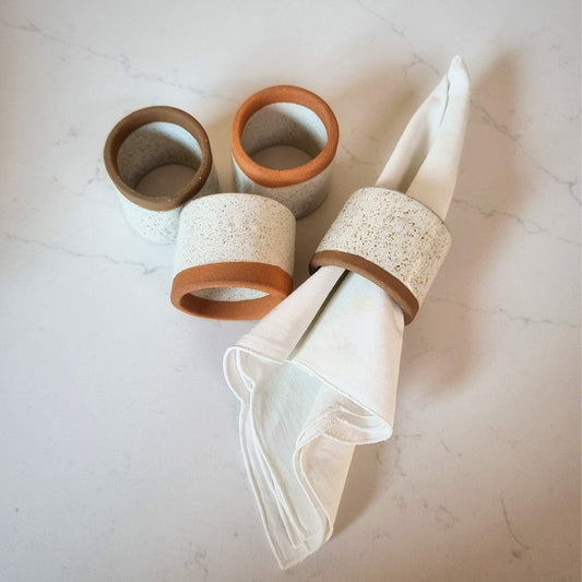 Set 4 Porta Servilletas1#Crudo