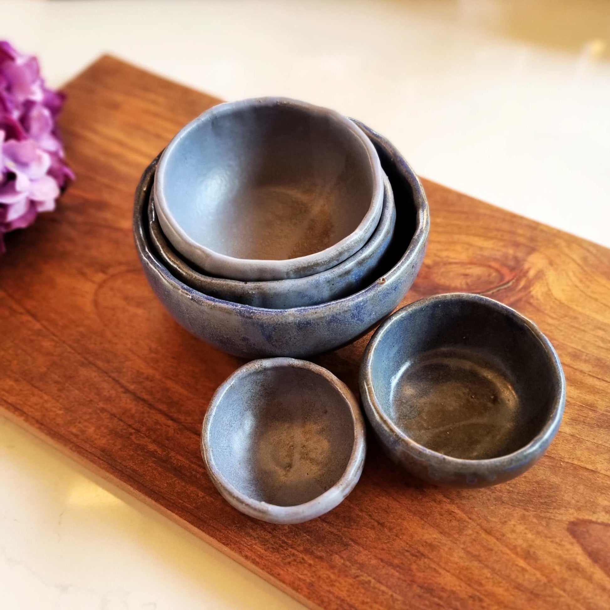 Set 5 Cuencos Aperitivo2#Azul