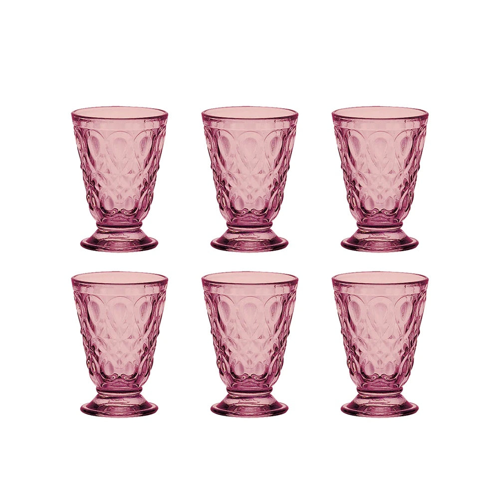 Set 6 Vasos Lyonnais 200 Ml7#Burdeo