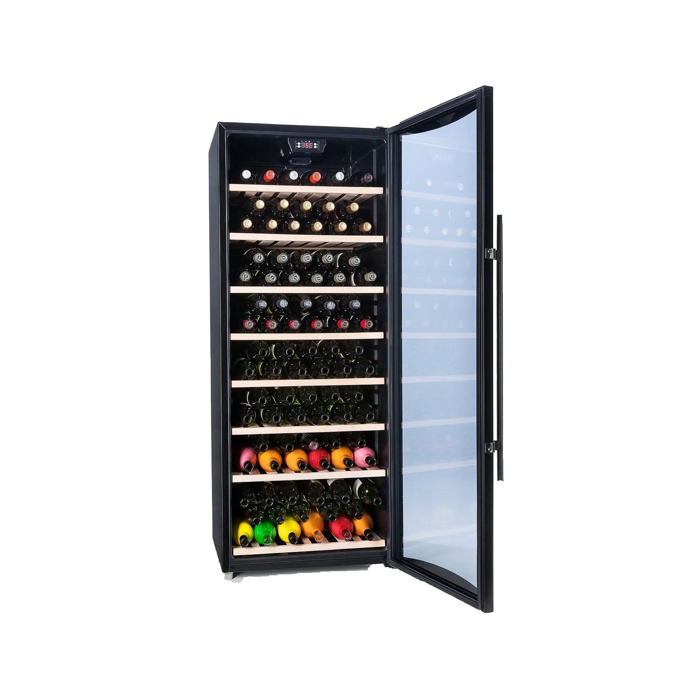 Cava De Vinos Eléctrica 100 Botellas2#Negro