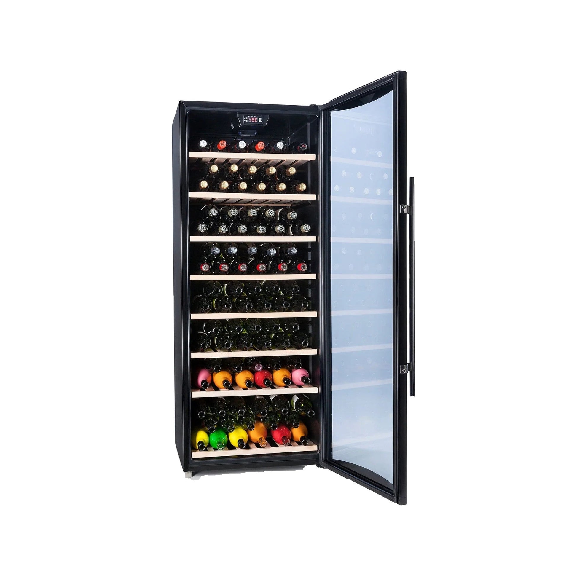 Cava De Vinos Eléctrica 100 Botellas2#Negro