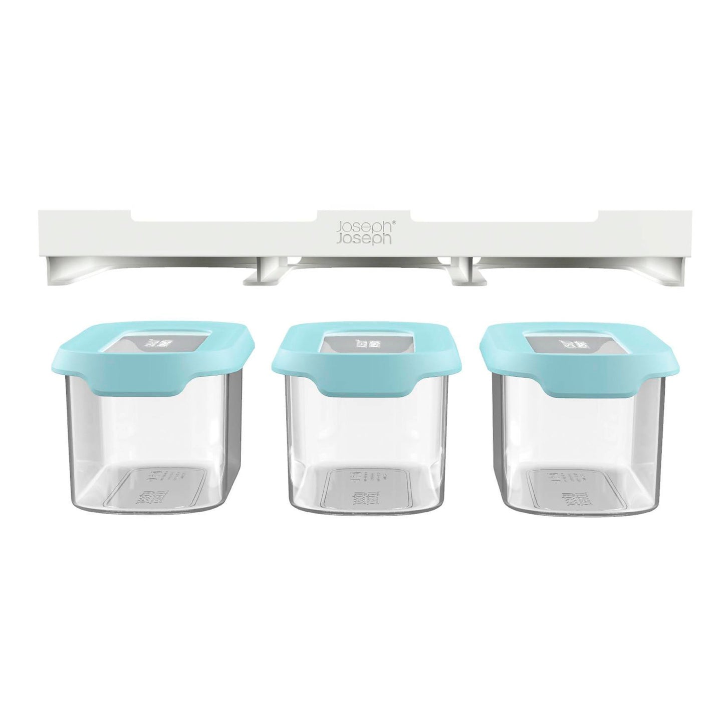 Set 3 Contenedores Colgantes Opal 0.9 Lts2#Sin color