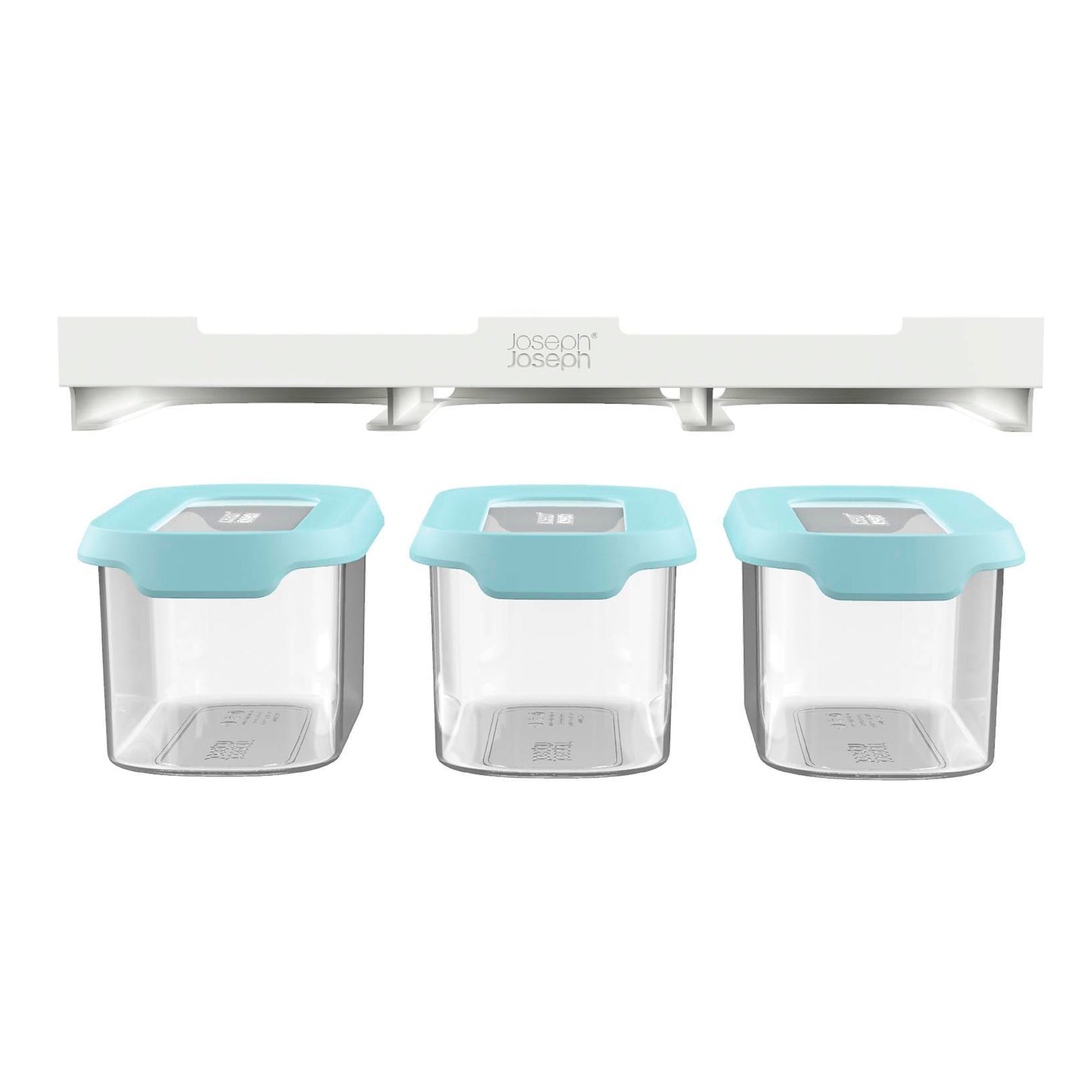 Set 3 Contenedores Colgantes Opal 0.9 Lts2#Sin color