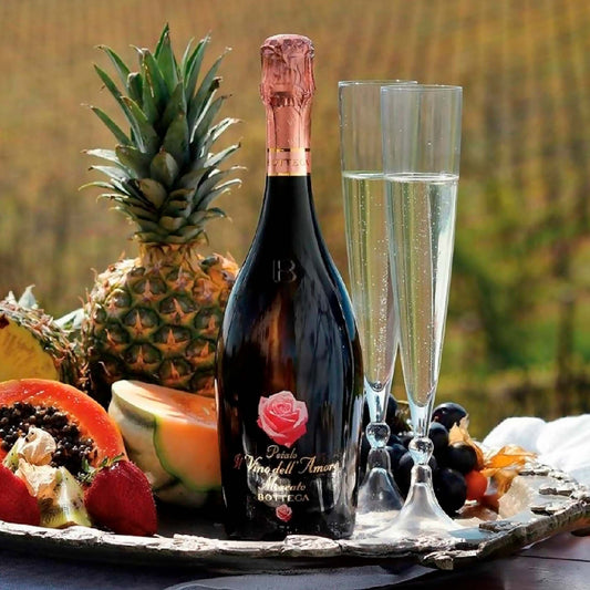 Bottega Petalo Il Vino Dell'amore Moscato Spumante Dolce 750 ml1#Sin color