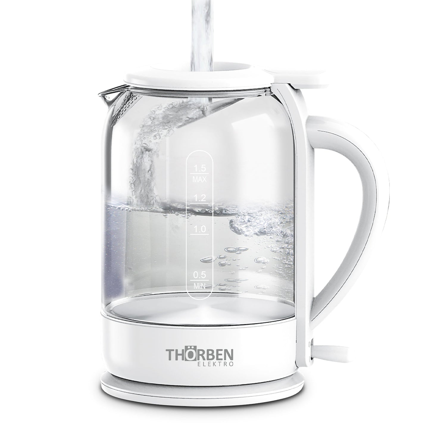 Hervidor Fill Clean Glass4#Blanco