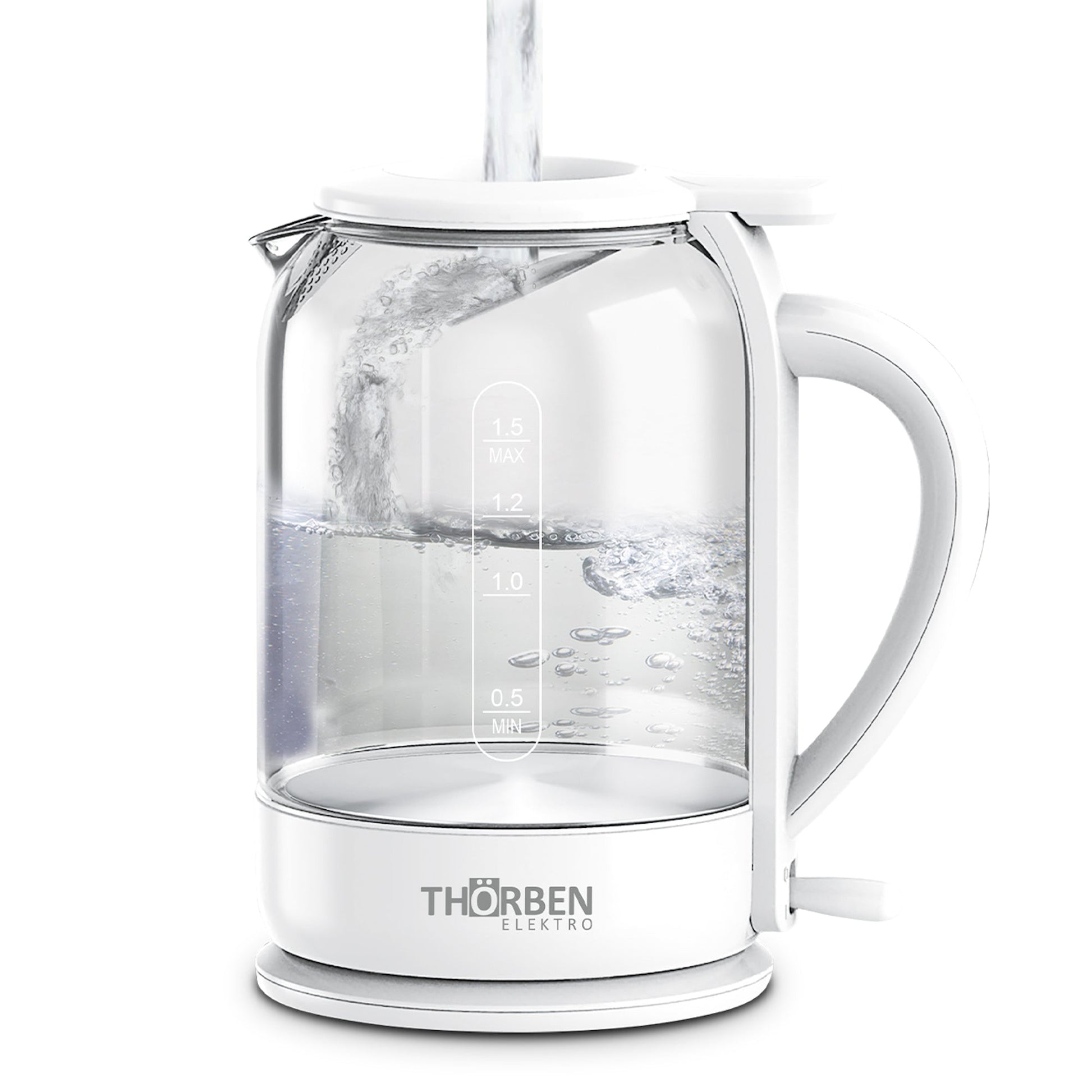 Hervidor Fill Clean Glass4#Blanco