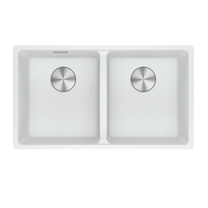 Lavaplatos Cuarzo Maris MRG 620-35-353#Blanco