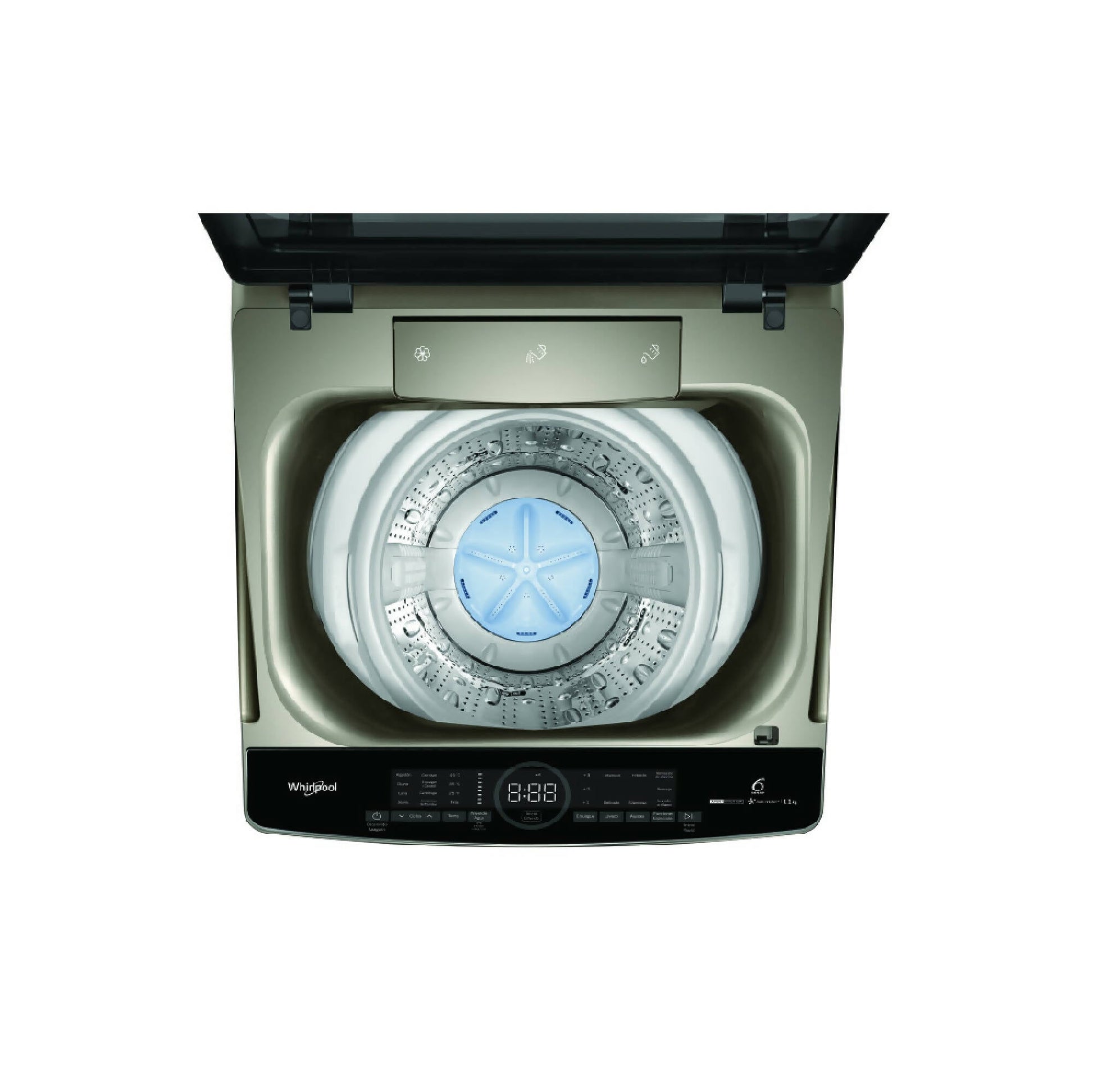 Lavadora whirlpool Xpert Inverter 11 Kg3#Gris