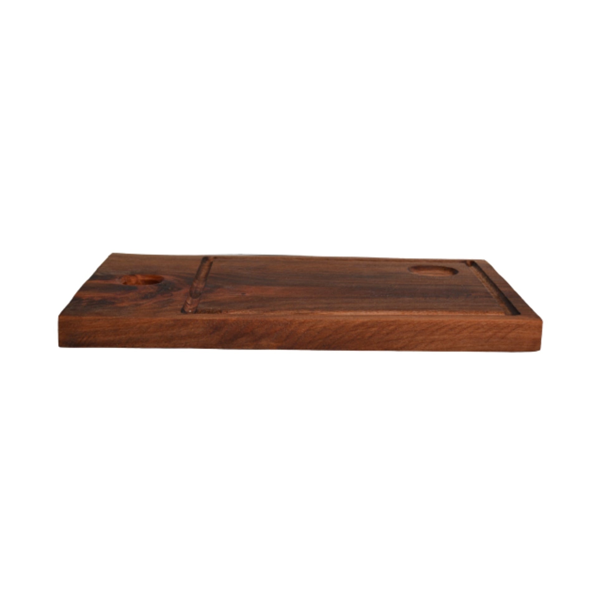Tabla Asado Porta Sal 40 cms2#Café