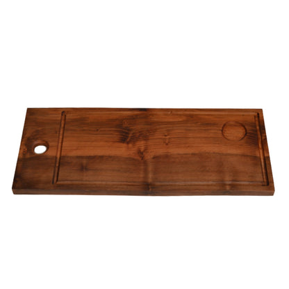 Tabla Asado Porta Sal 60 cms3#Café