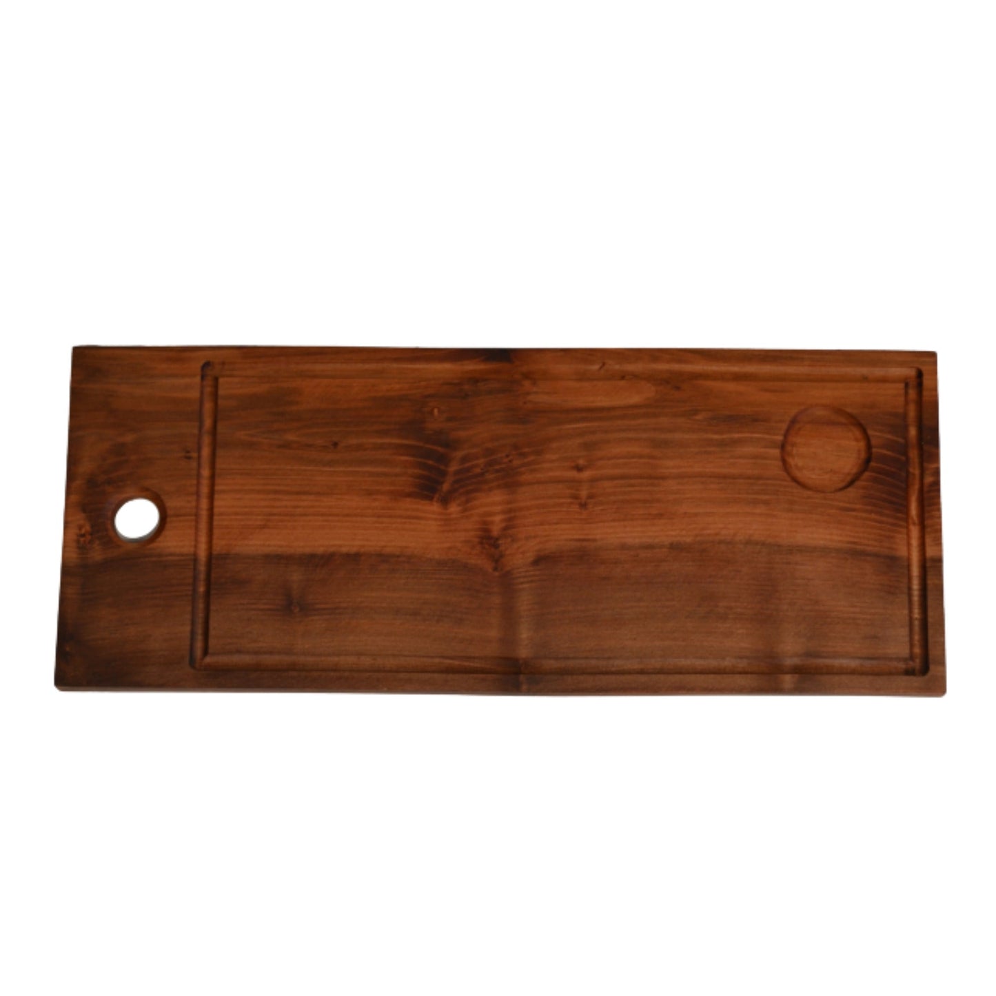 Tabla Asado Porta Sal 60 cms2#Café