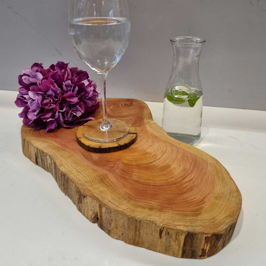 Tabla de Madera Ciprés Grande1#Café