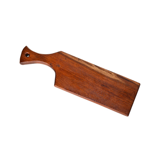 Tabla Picoteo Pellín Mancha Clara Con Mango1#Café