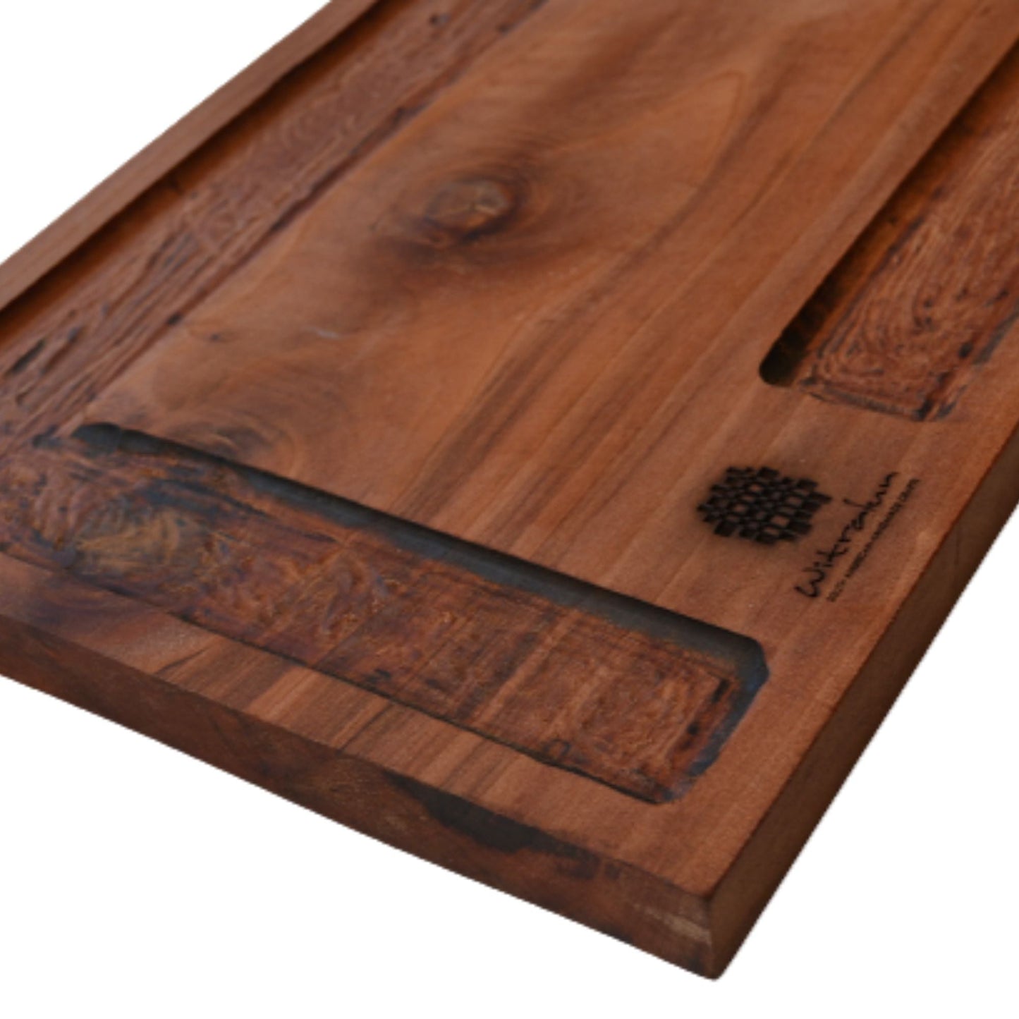 Tabla Queso Porta Galletas 40 cm5#Café