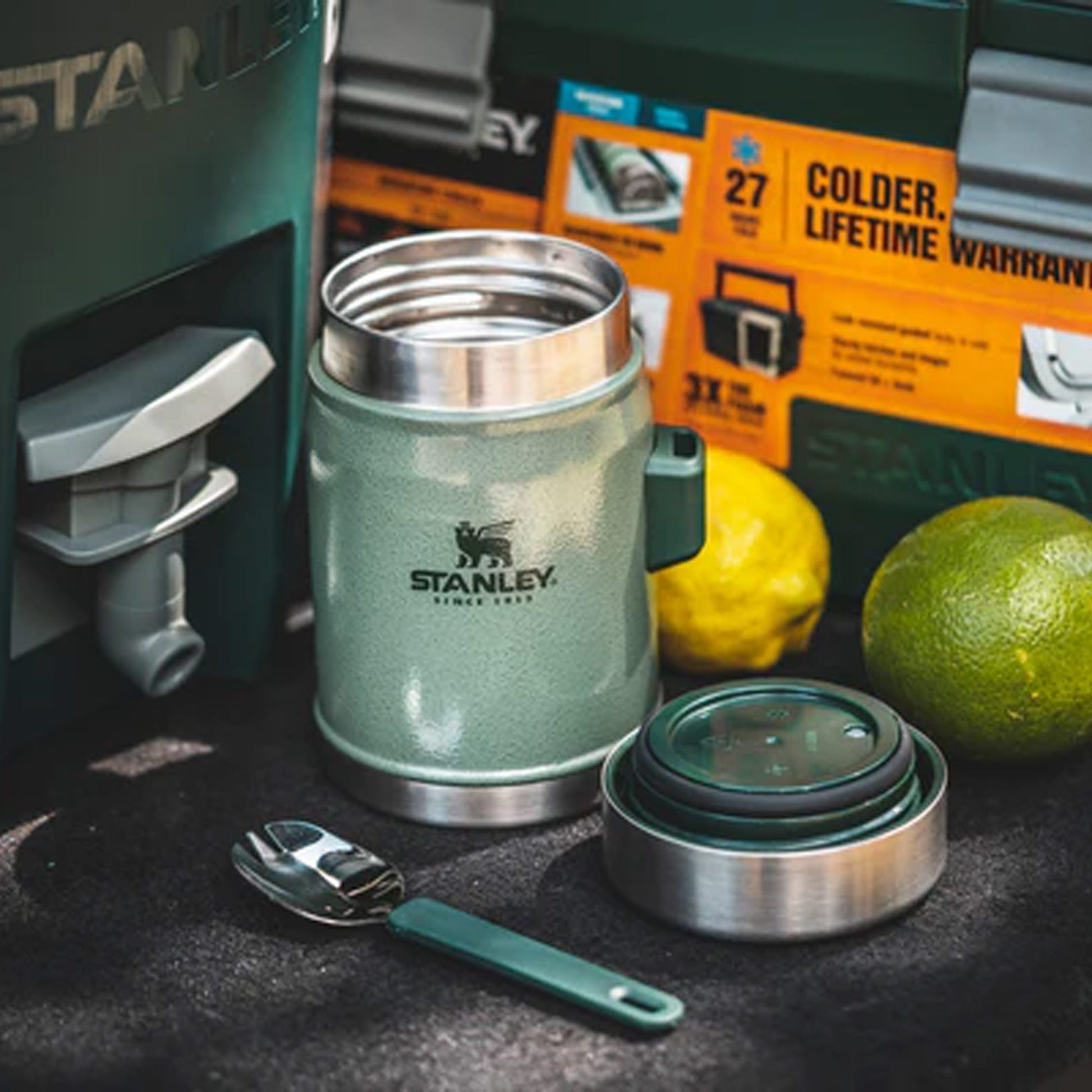 Termo Comida Clásico 414 Ml1#Verde