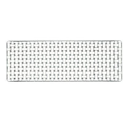 Plato Rectangular Bossa Nova 42 cms3#Sin Color