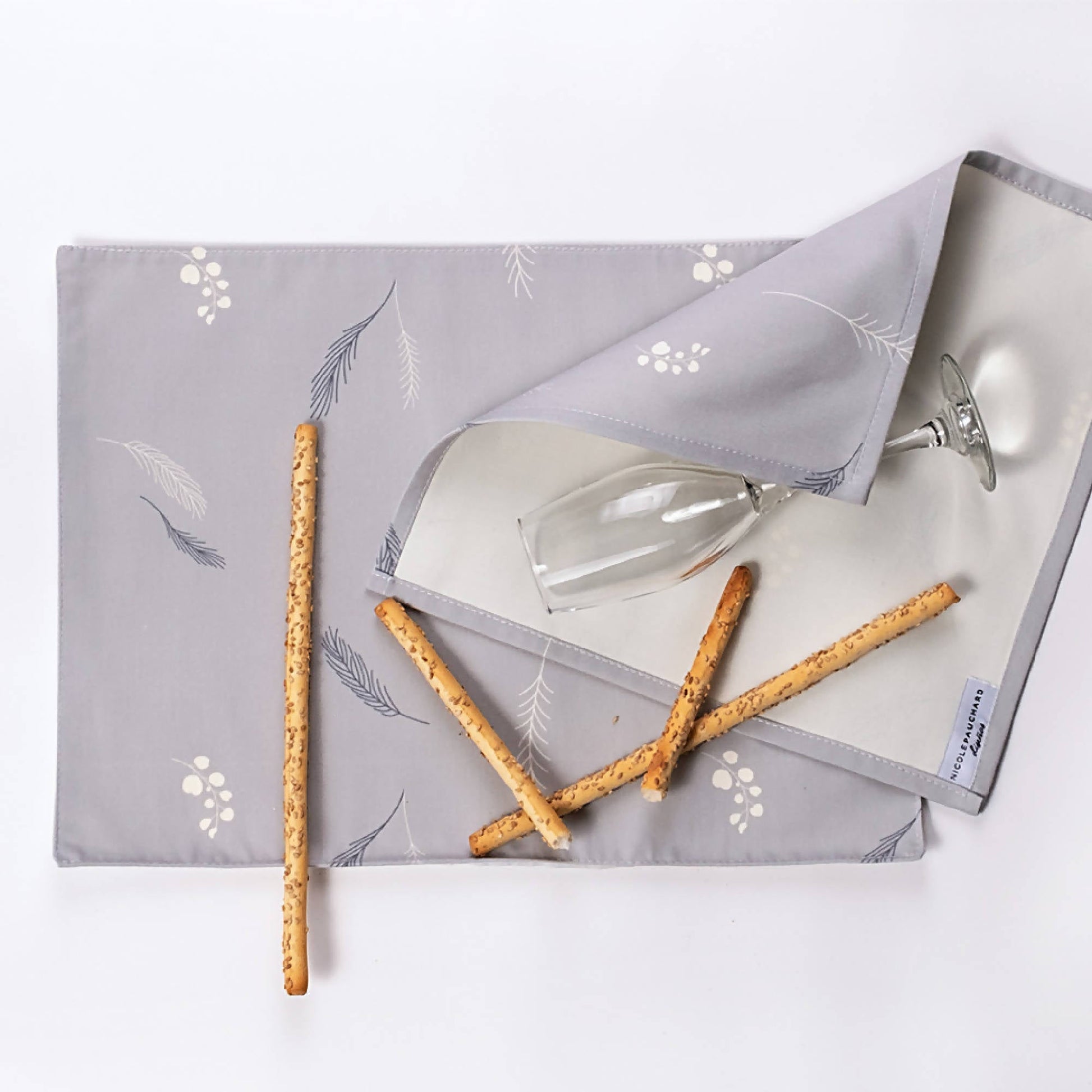 Pack 6 Individuales Fiorenza2#Gris