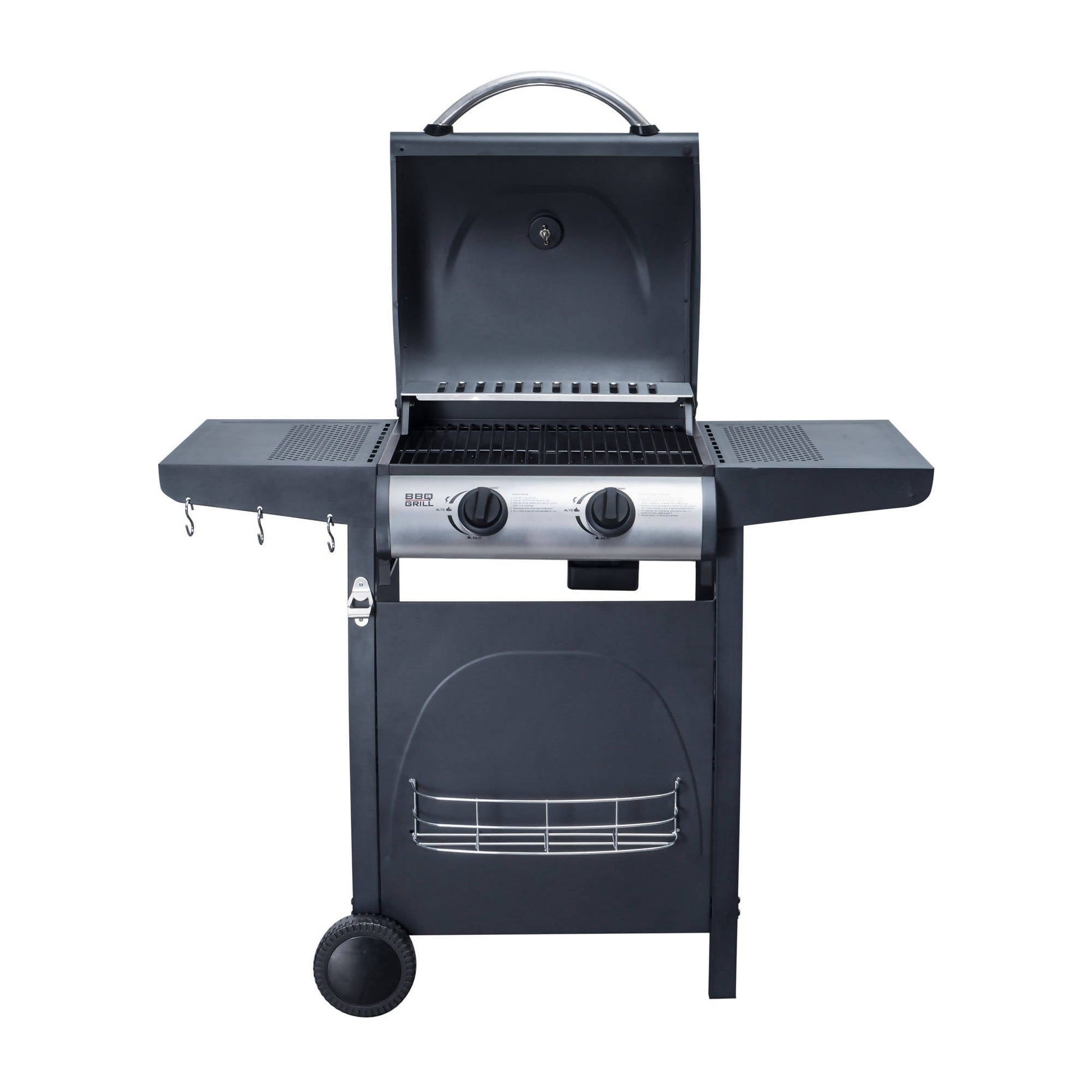 Parrilla Houston 2 Quemadores Pro BBQ201GCPRO3#Negro