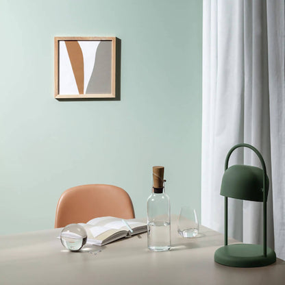 Jarra Agua Tapa Madera