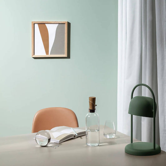 Jarra Agua Tapa Madera