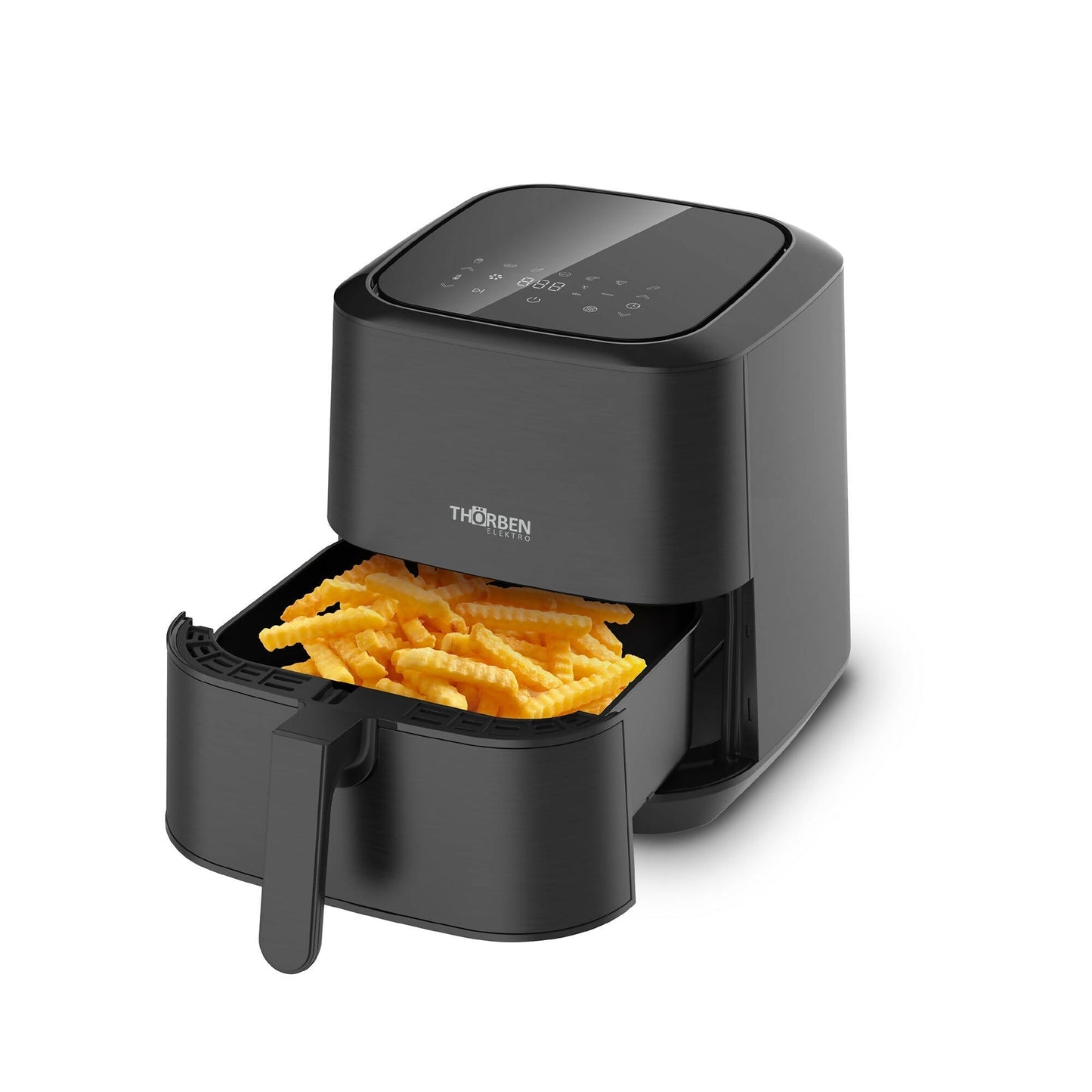 Freidora de Aire Digital Thor Power Heat XL 6 Lts3#Negro