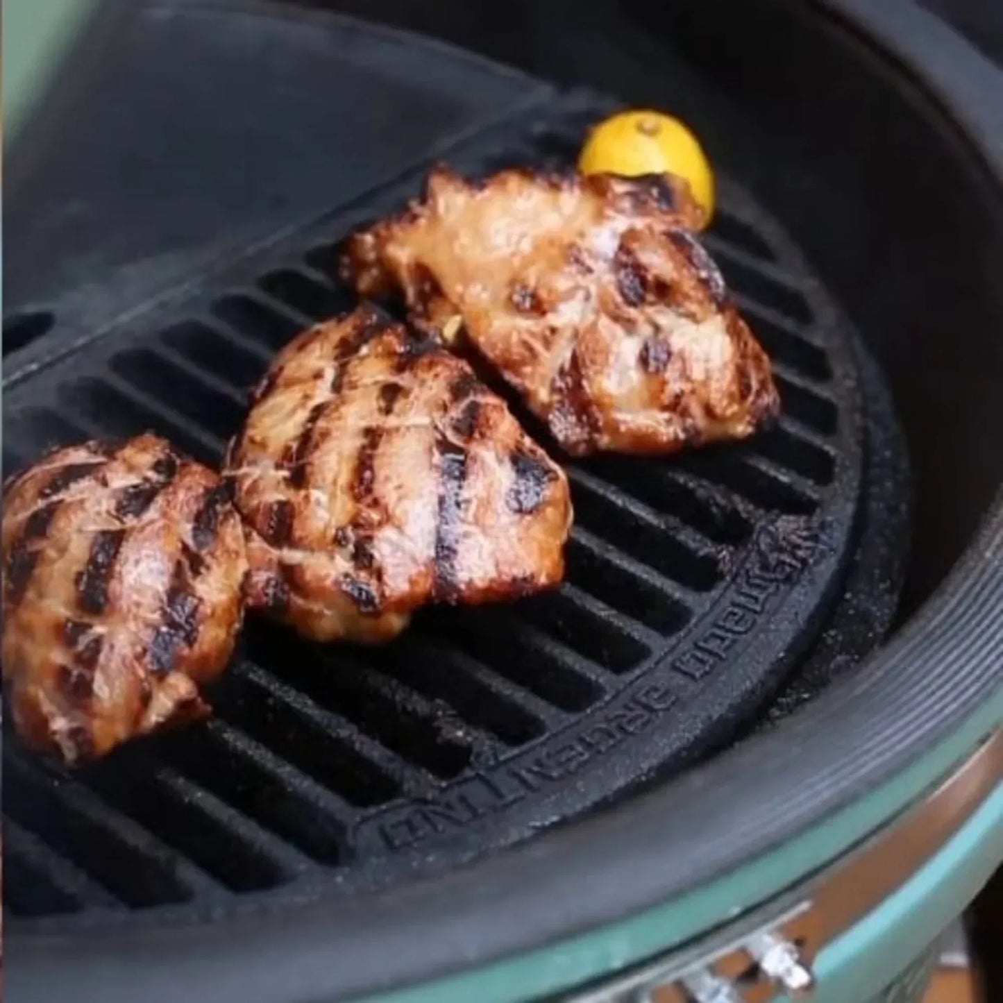 Media Parrilla Kamado Asador Criollo4#Negro