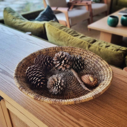 Centro Mesa Fibra Vegetal1#Café