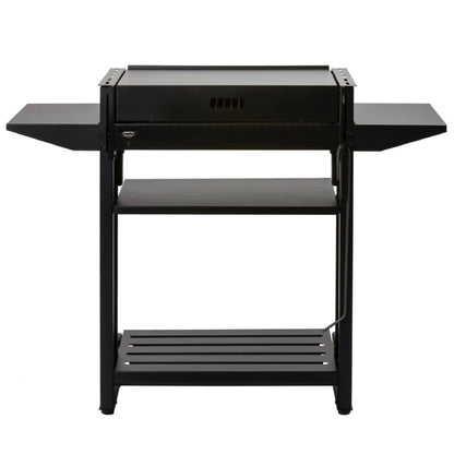 Parrilla a Carbón Alerce Full Black4#Negro