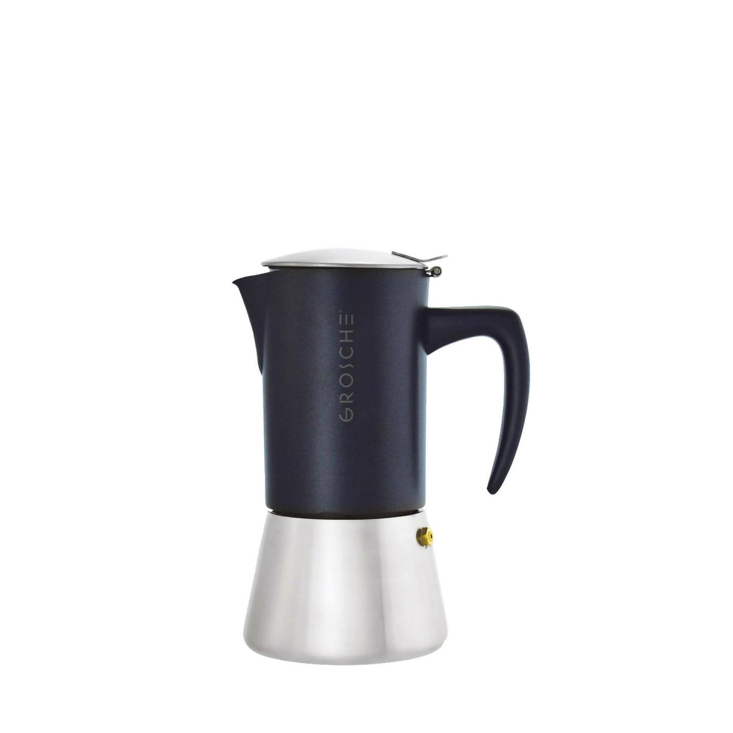 Cafetera Moka Milano Steel 6 Tazas2#Negro