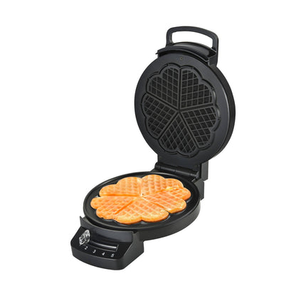 Máquina Para Hacer Waffle Corazón BWC0784#Negro