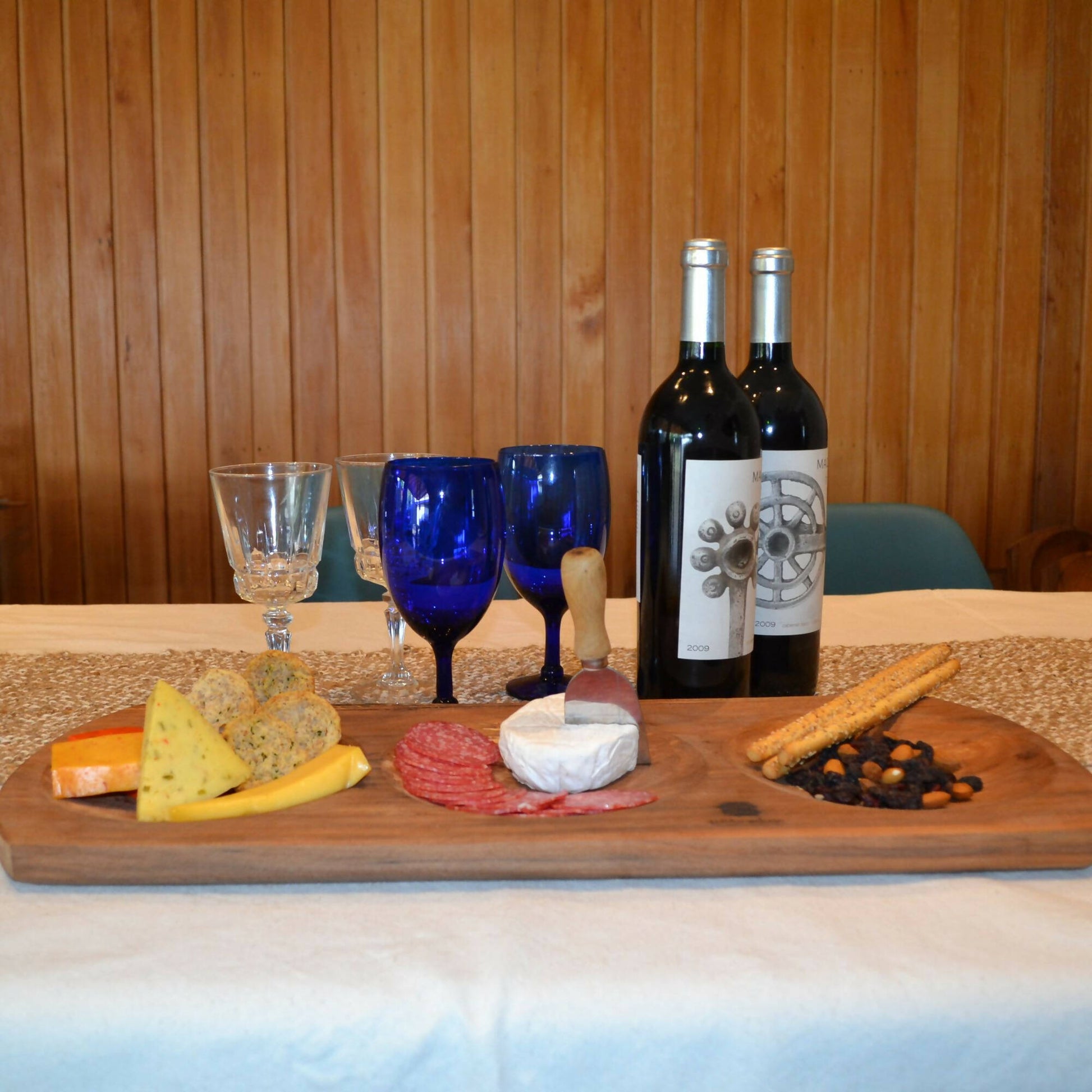 Tabla Picoteo Roble 3 Rebajes3#Café