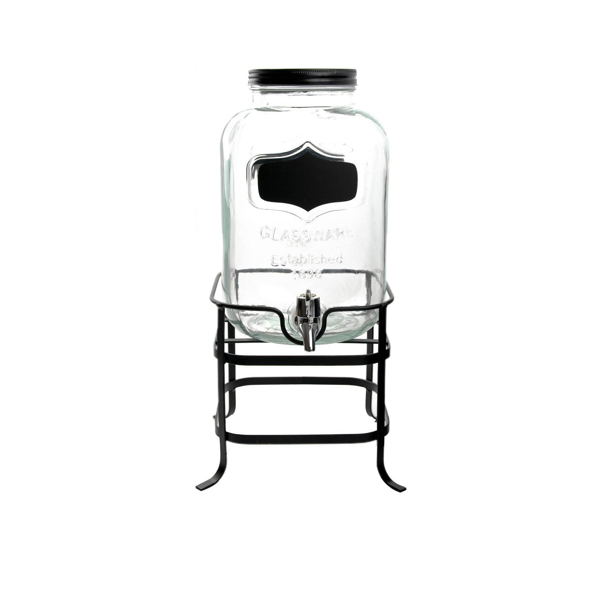 Dispensador Jugo Vidrio 5 Lts3#Transparente