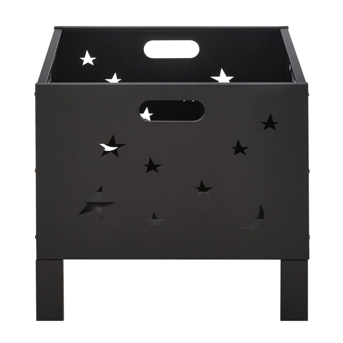 Fogón Brasero Metálico Cuadrado2#Negro