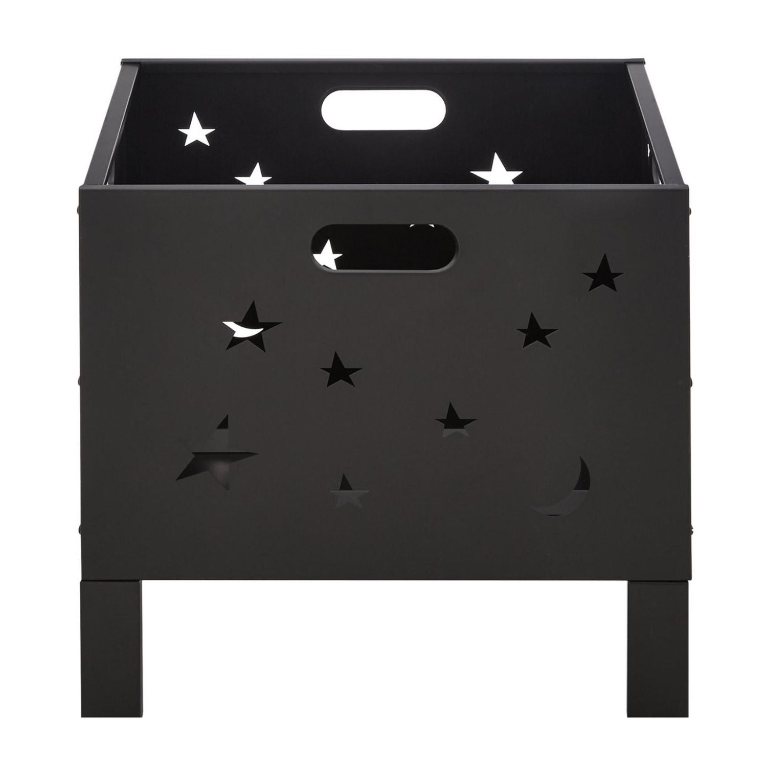 Fogón Brasero Metálico Cuadrado2#Negro