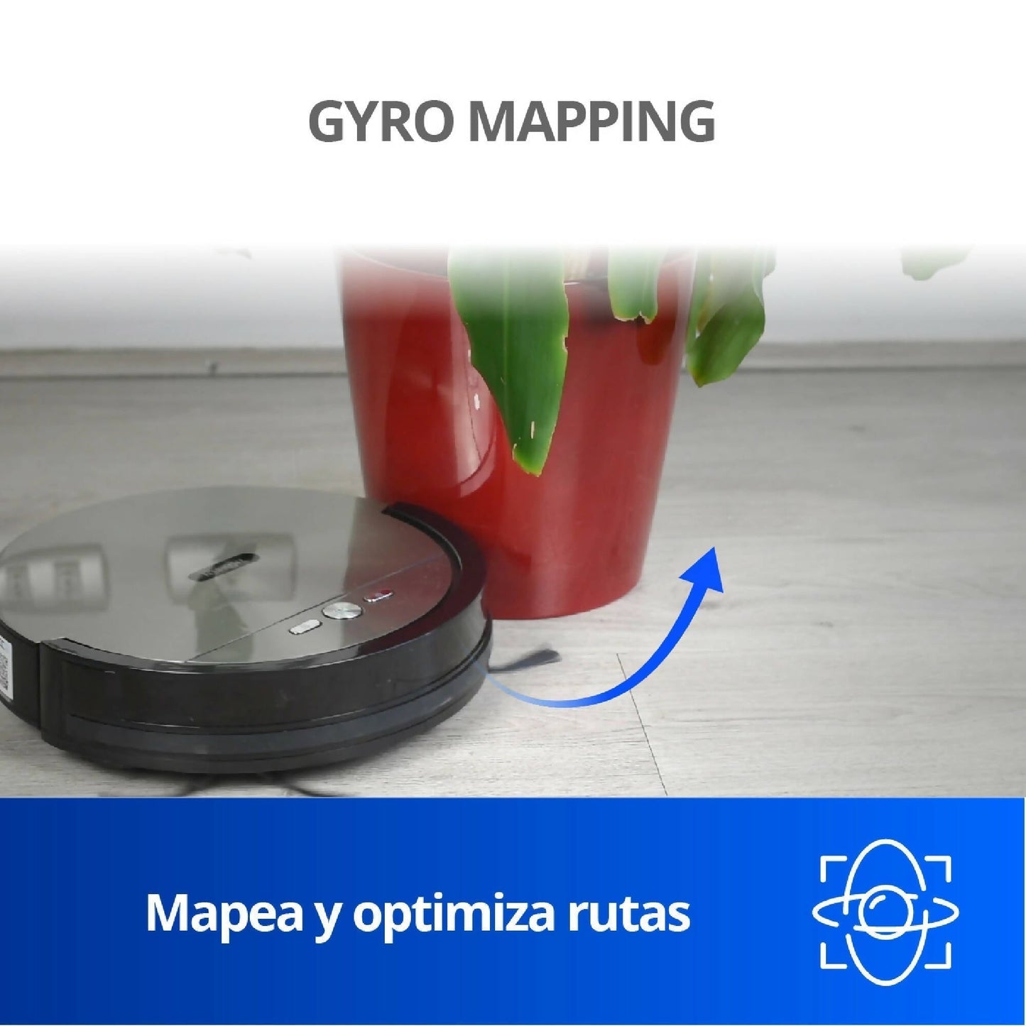 Aspiradora Robot Thor Dual T-Bot Plus2#Gris