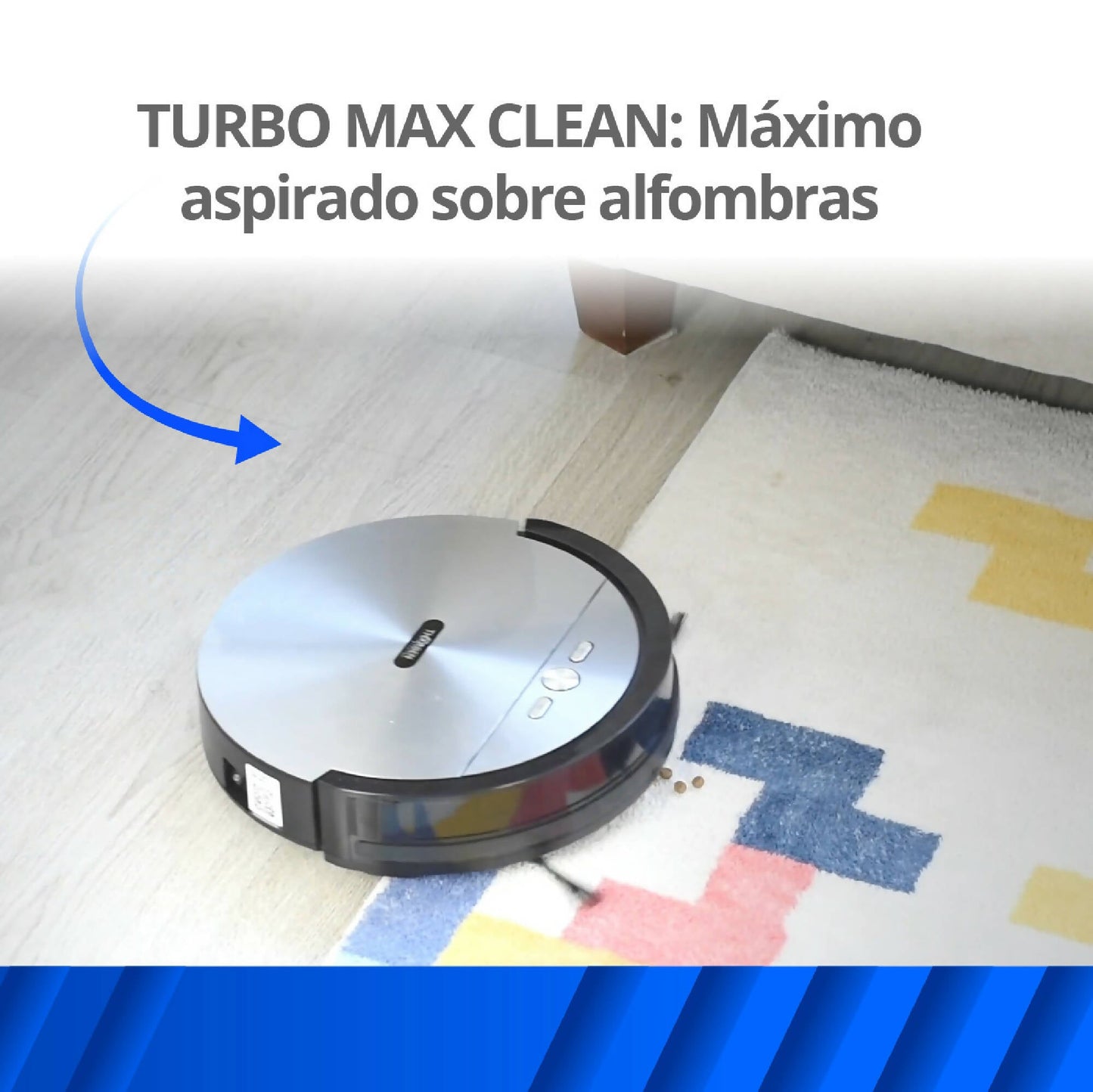 Aspiradora Robot Thor Dual T-Bot Plus6#Gris