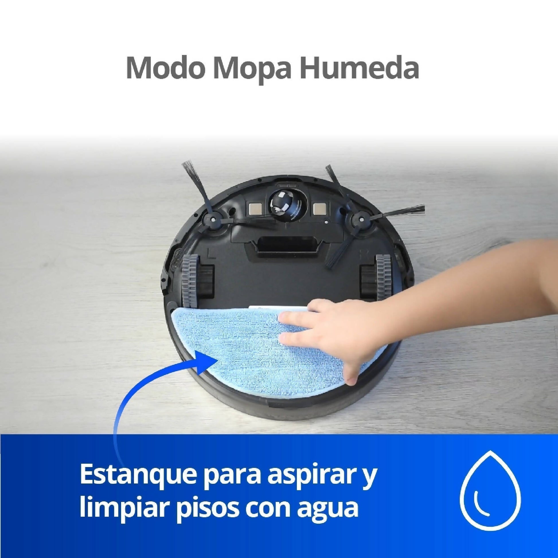 Aspiradora Robot Thor Dual T-Bot Plus8#Gris