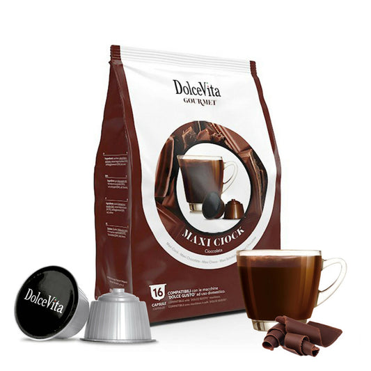 Cápsulas Compatibles Dolce Gusto Chocolate Suizo 16 Uds1#Sin Color