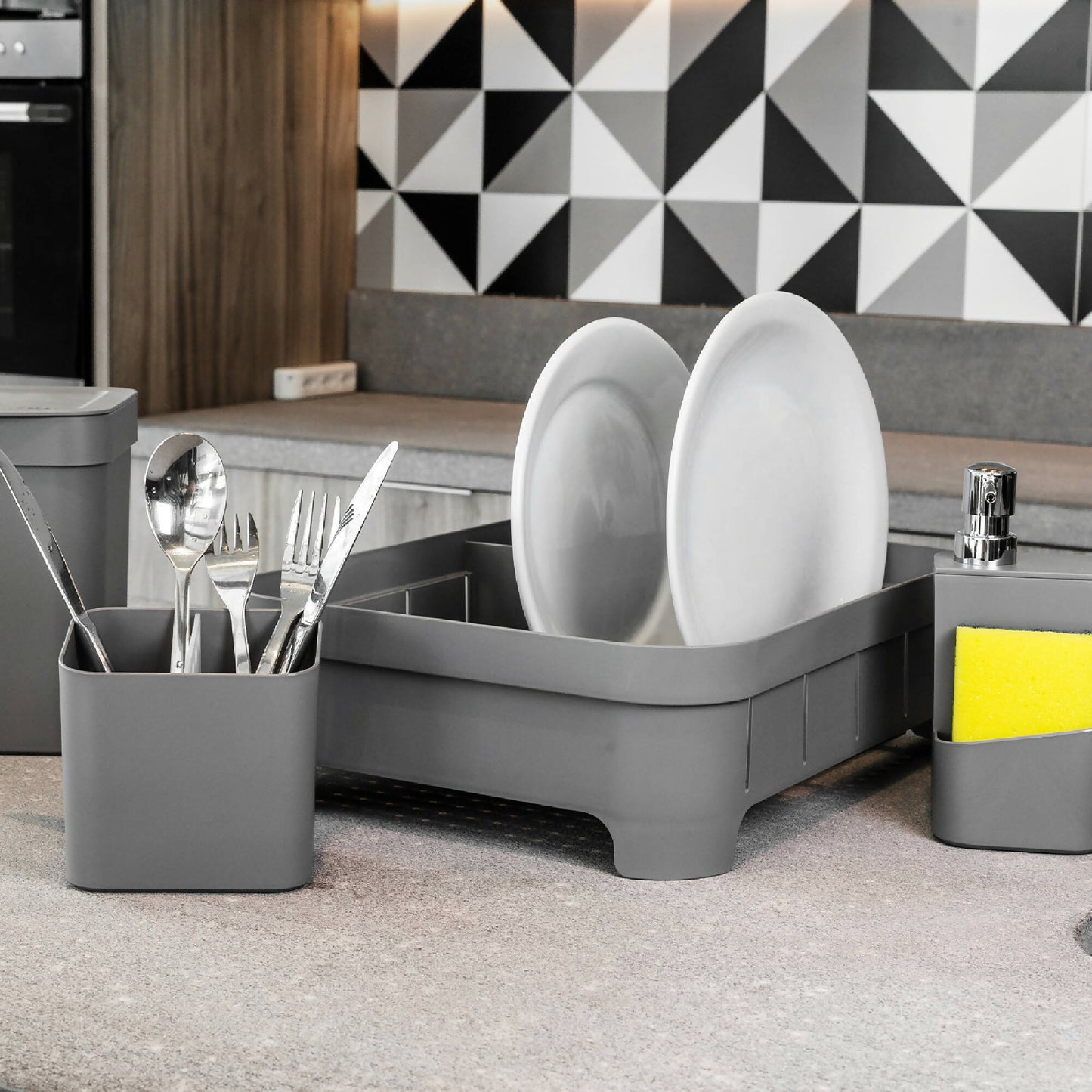 Escurreplatos Trium5#Gris