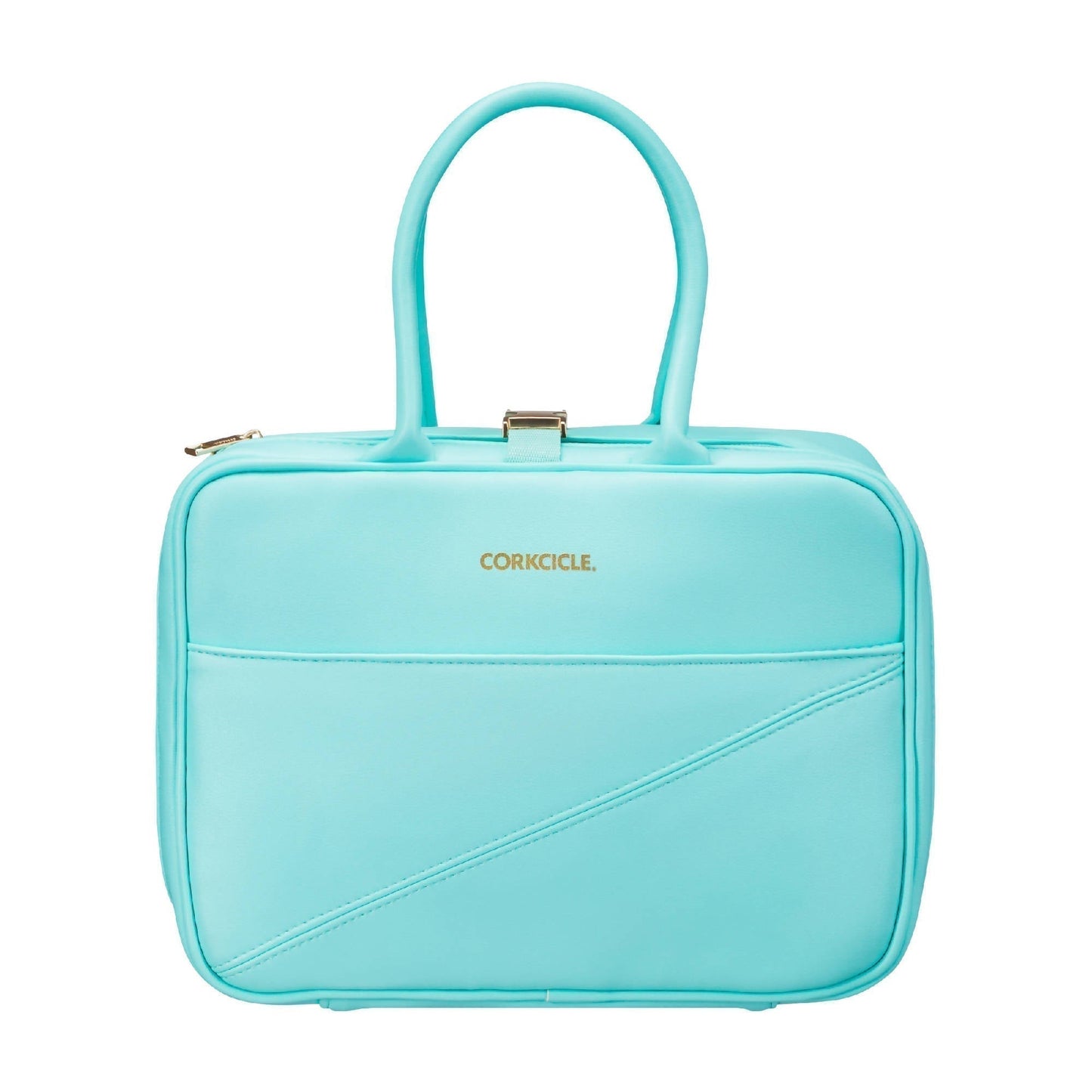 Bolso Lonchera Cuadrada2#Celeste