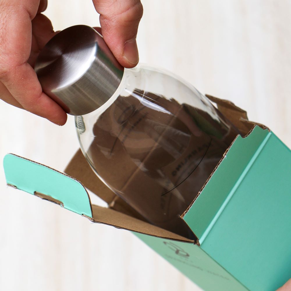 Botella De 500 Cc. Para Maquina Gasificadora3#Sin color