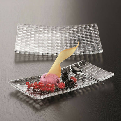 Plato Rectangular Bossa Nova 42 cms1#Sin Color