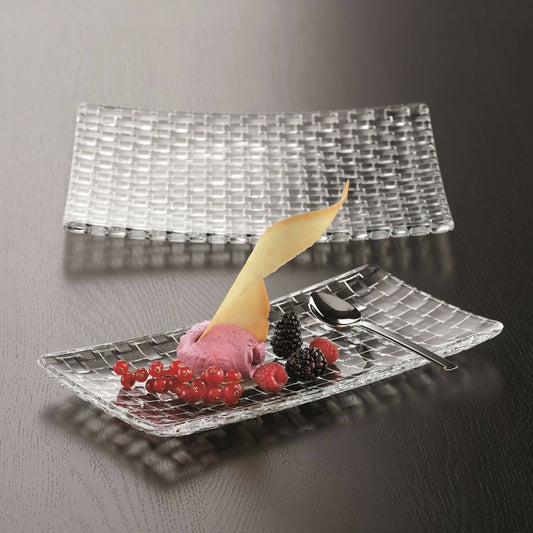 Plato Rectangular Bossa Nova 42 cms1#Sin Color