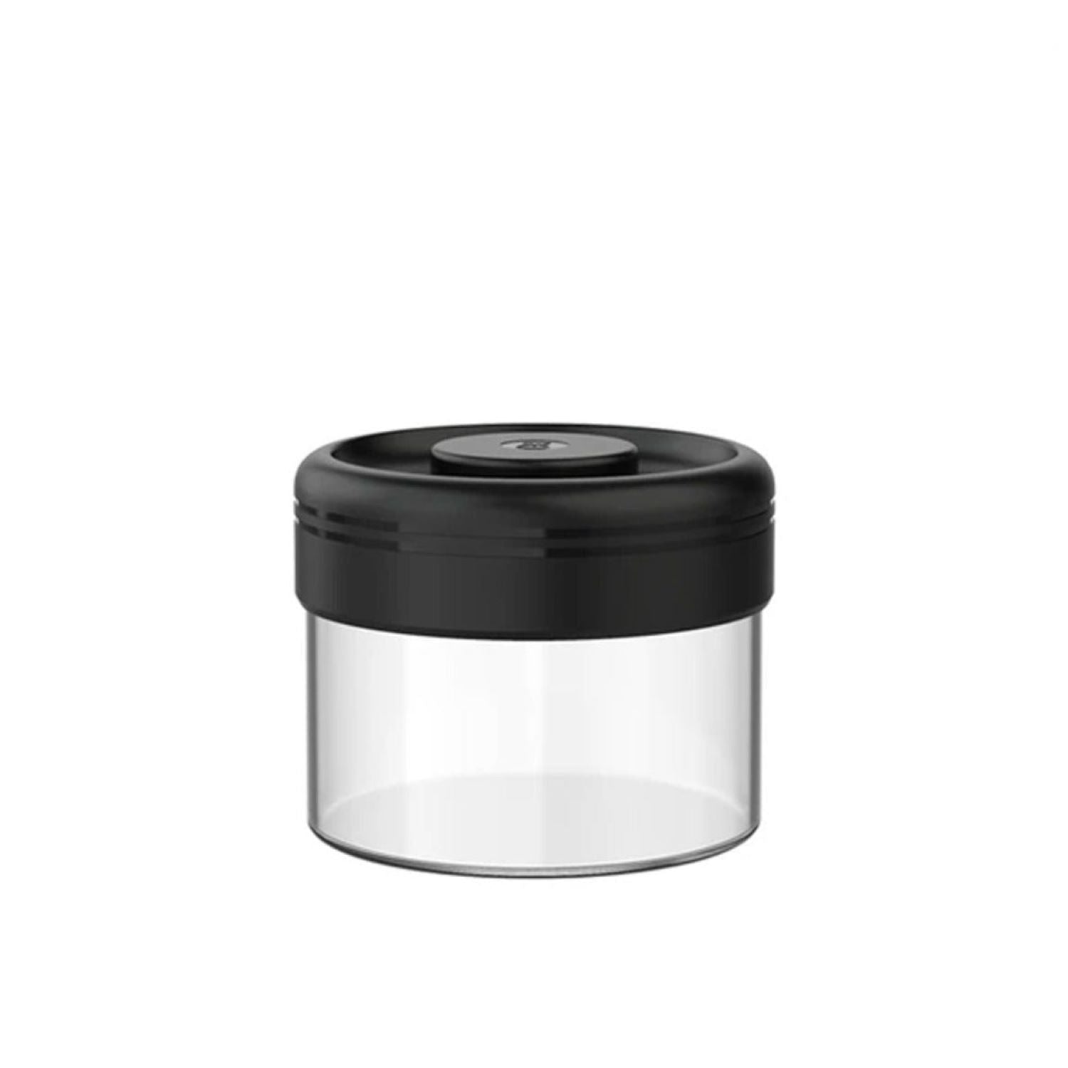 Glass Canister 400 ml Black1#Negro