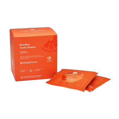 Caja 15 Teabags Rooibos Verde Bonita1#Naranjo